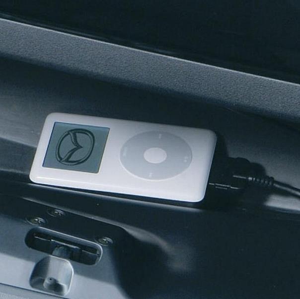 Mazda Modelle verfügen über iPod-Anschluss. Foto: Auto-Reporter